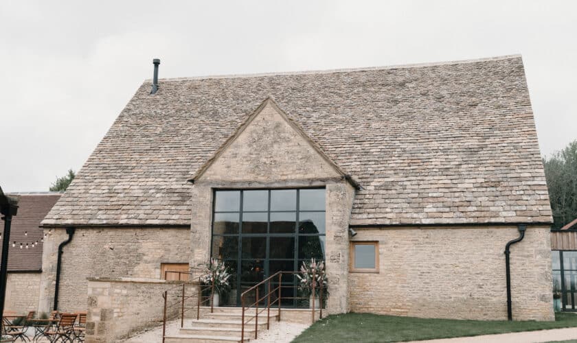 aluco windows and doors in a barn conversion