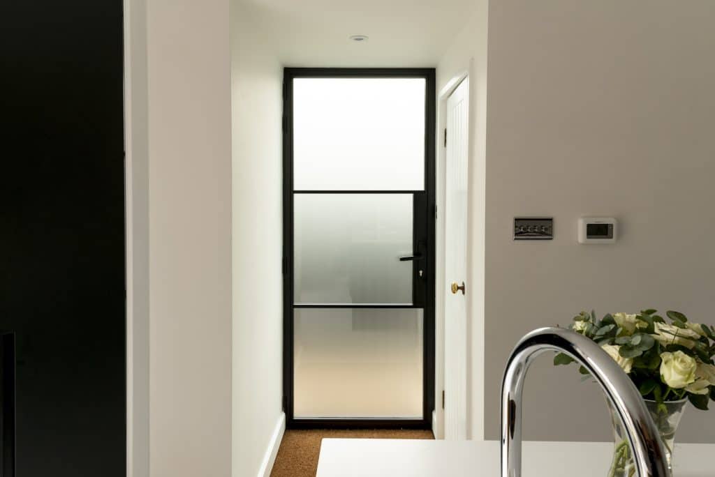 external heritage door to a utility room