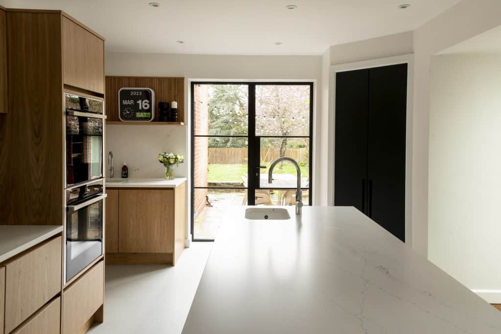 Internal picture of double aluco heritage double doors
