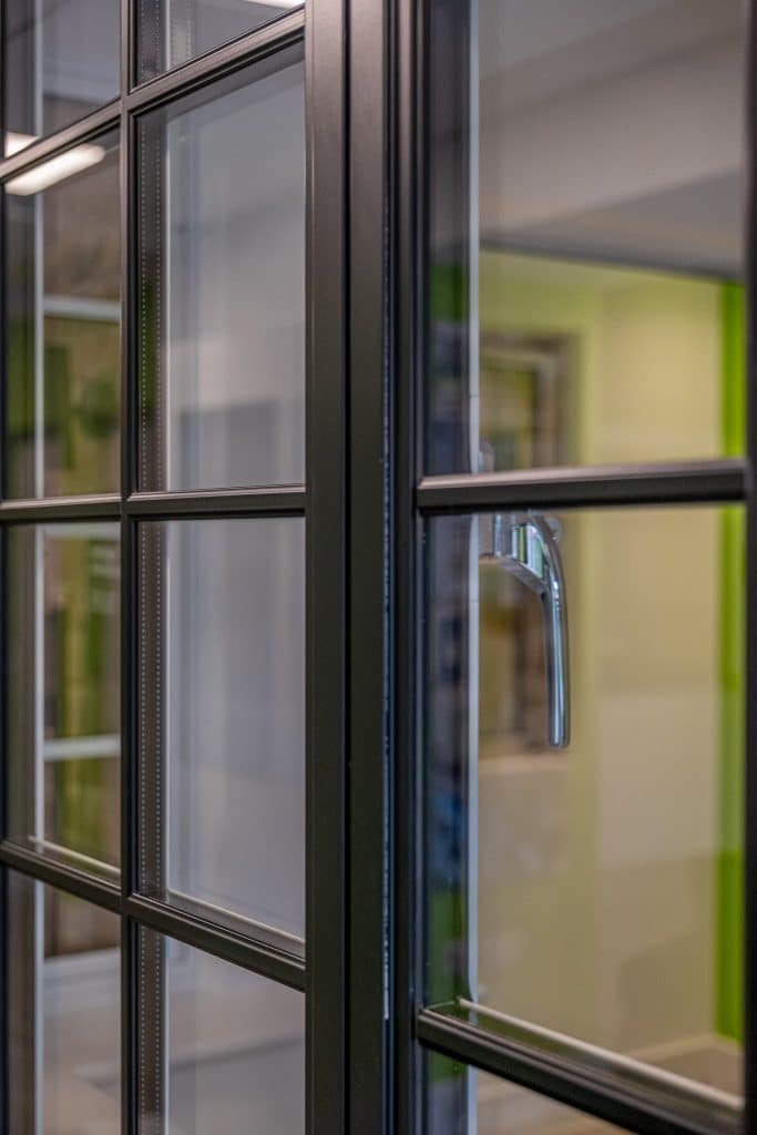 double glazed aluco window for double or triple glazing article