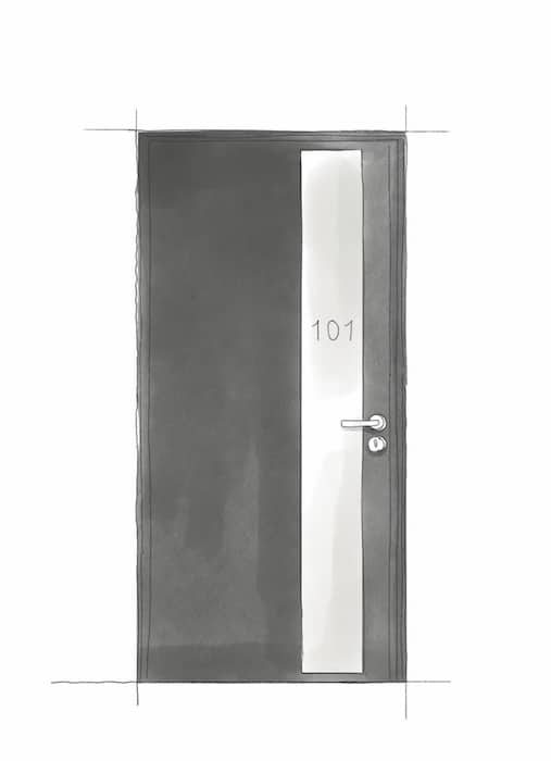 avero style single door